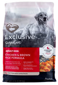 Purina Exclusive Signature Premium Adult Dry Dog Food, Chicken/Brown Rice - PANBX - 5 lbs - 3