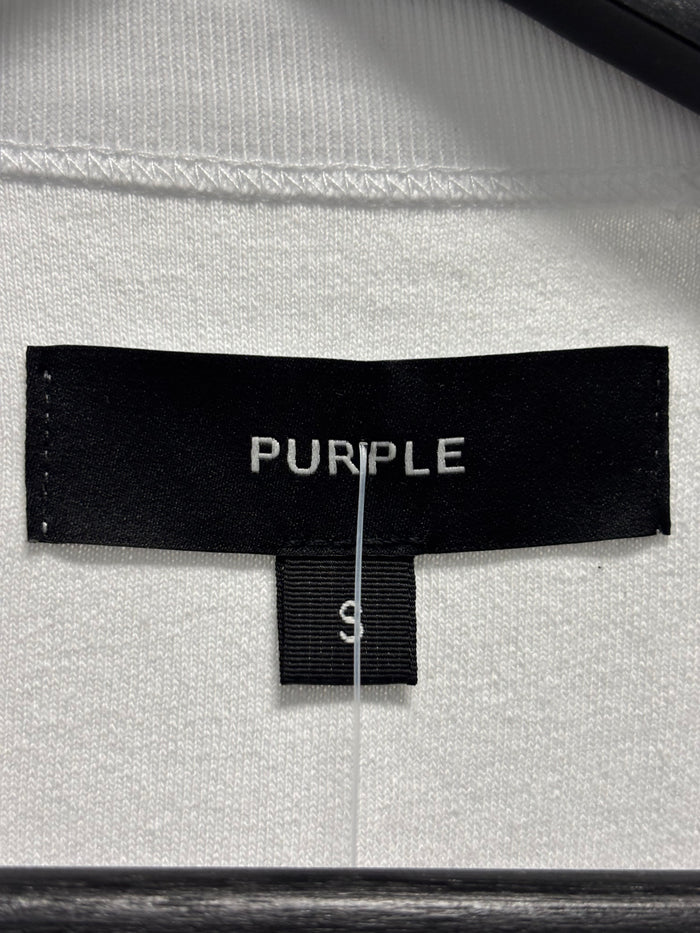 Purple Brand Explosion Tee Whitee