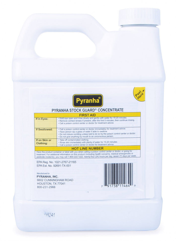 Pyranha Stock Guard Concentrate Fly Control Spray for LIvestock & Premises - CXP5 - 64 oz - 3