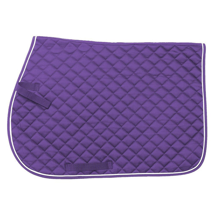 Quilted Event Saddle Pad - JTI3M - Purple - 1