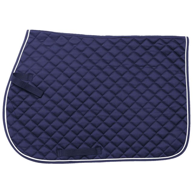 Quilted Event Saddle Pad - JTI3U - Blue/Navy - 3