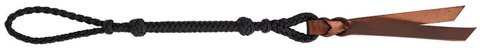 Quirt with Wrist Loop - WLC2HW - Black - 1