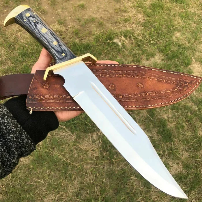 Rainbow Clip Point hunting knife cskforged