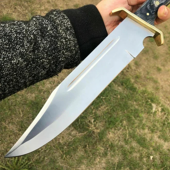 Rainbow Clip Point hunting knife cskforged