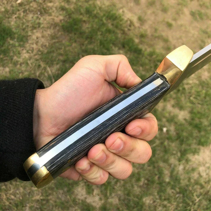 Rainbow Clip Point hunting knife cskforged