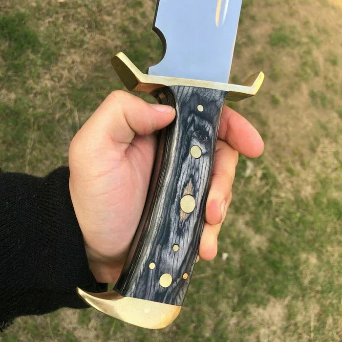 Rainbow Clip Point hunting knife cskforged