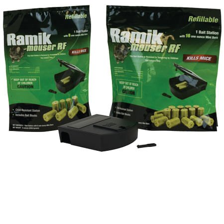 Ramik Mouser Refillable Bait Station - A2BV - 16 Mini Bars - 6