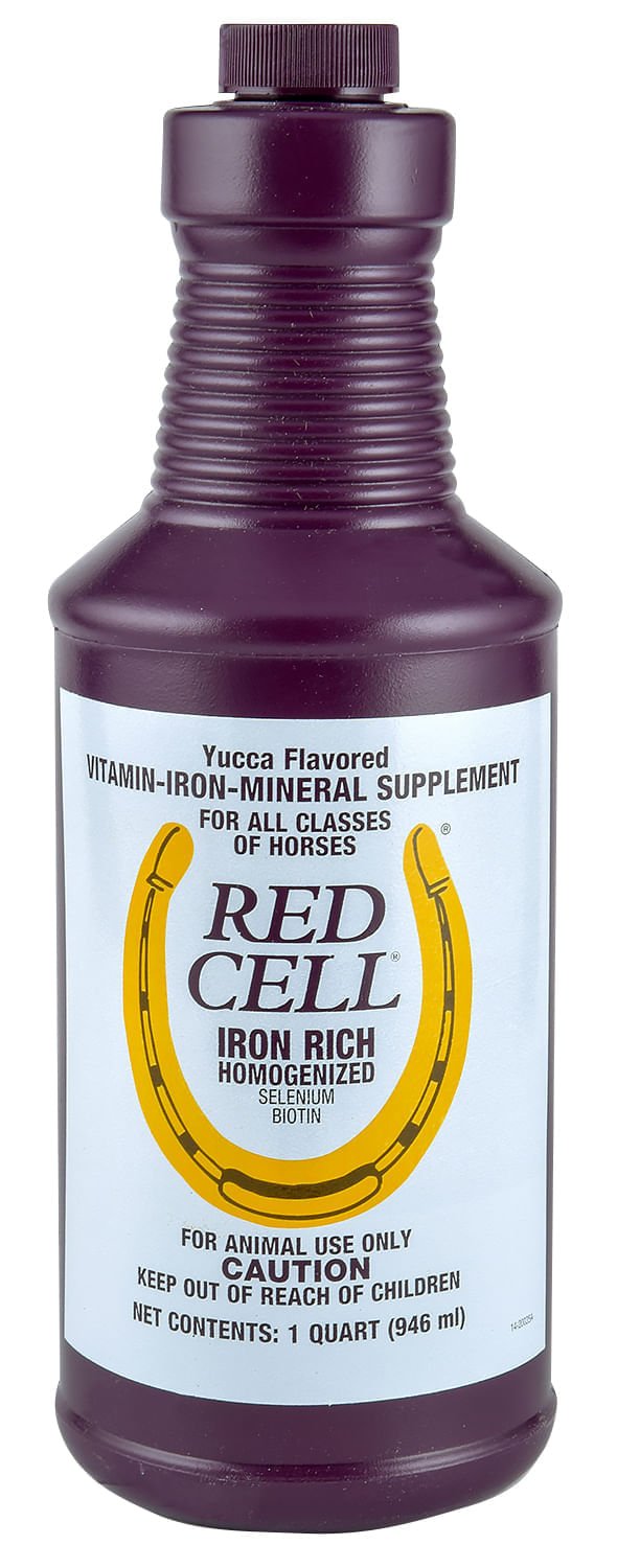 Red Cell Horse Supplement for Energy & Stamina - H3R1 - 1 quart - 1
