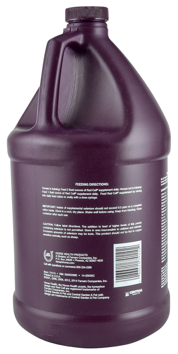 Red Cell Horse Supplement for Energy & Stamina - H3R2 - 1 gallon - 5