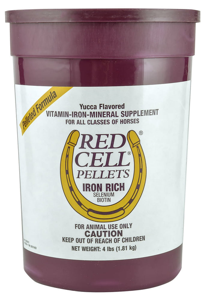 Red Cell Pellets for Horses, 4 lb - H3R5 - 2