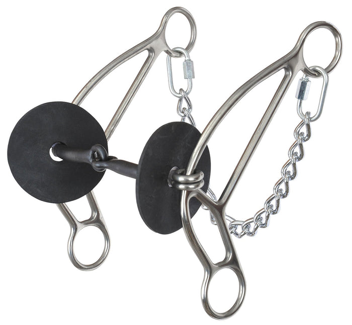 Reinsman Josey Short Shank Banana Gag Bit - RD1CE - 1