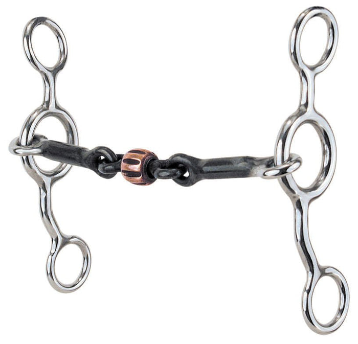 Reinsman Junior Cow Horse 3 - Piece and Roller Bit - RD1AK - 1