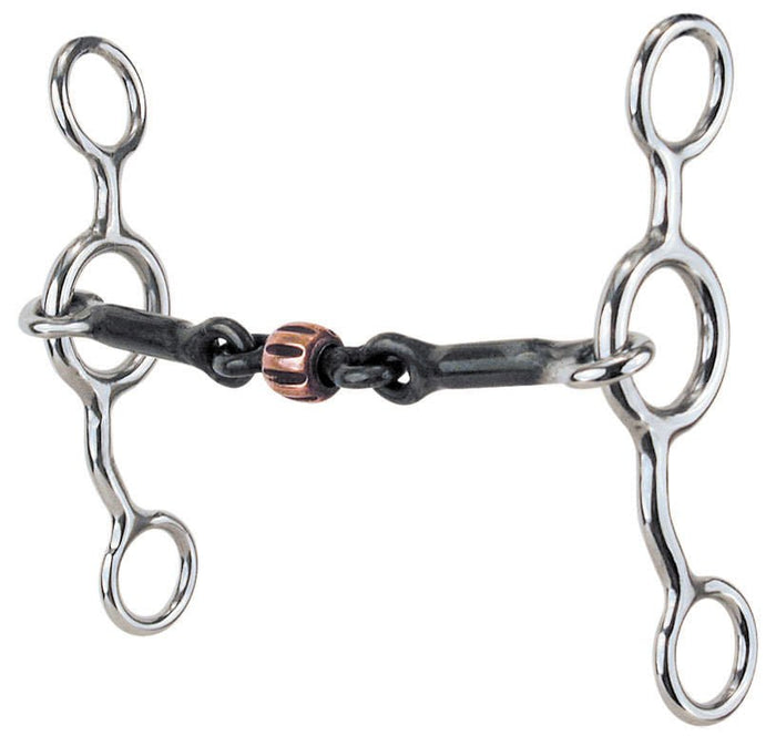 Reinsman Junior Cow Horse 3 - Piece and Roller Bit - RD1AK - 2