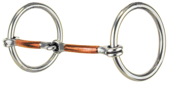 Reinsman Miniature/Pony Copper Mouth O - Ring Snaffle - RD1C2 - 1