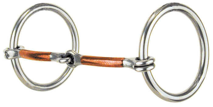 Reinsman Miniature/Pony Copper Mouth O - Ring Snaffle - RD1C2 - 2