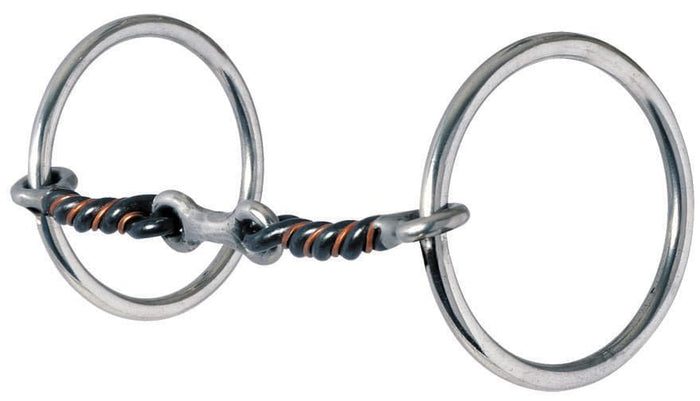 Reinsman Traditional Sweet and Sour Dog Bone Loose Ring Snaffle Bit - RD1AD - 1