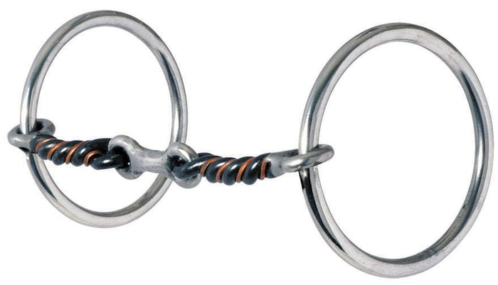 Reinsman Traditional Sweet and Sour Dog Bone Loose Ring Snaffle Bit - RD1AD - 2