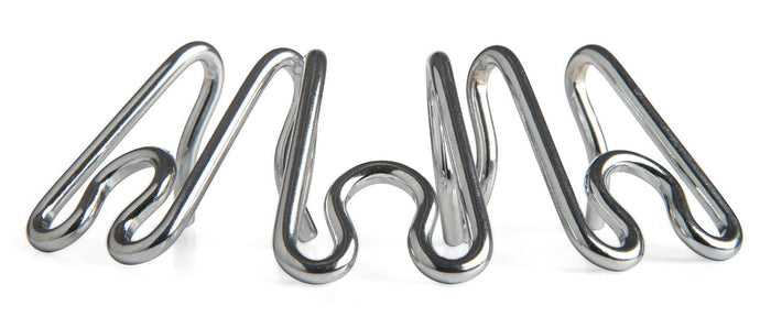 Replacement Links for Herm Sprenger Prong Collars - C2FB - 3 - Medium (3.0 mm) - Silver - 4
