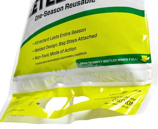 RESCUE! Japanese & Oriental Beetle Trap & Refills – Reusable, Non - Toxic Garden Pest Control - SE1E - Beetle Trap - 1 ct - 5