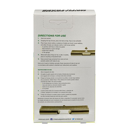 RESCUE! Pantry Moth Trap, 2 pk - SEYA - 2pk - 2