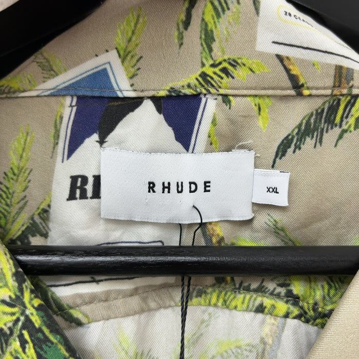 Rhude Ciggerate Print Button Shirt Multi