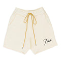 Rhude Script Sweatshorts Cream