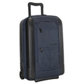 heather navy riga carry on front