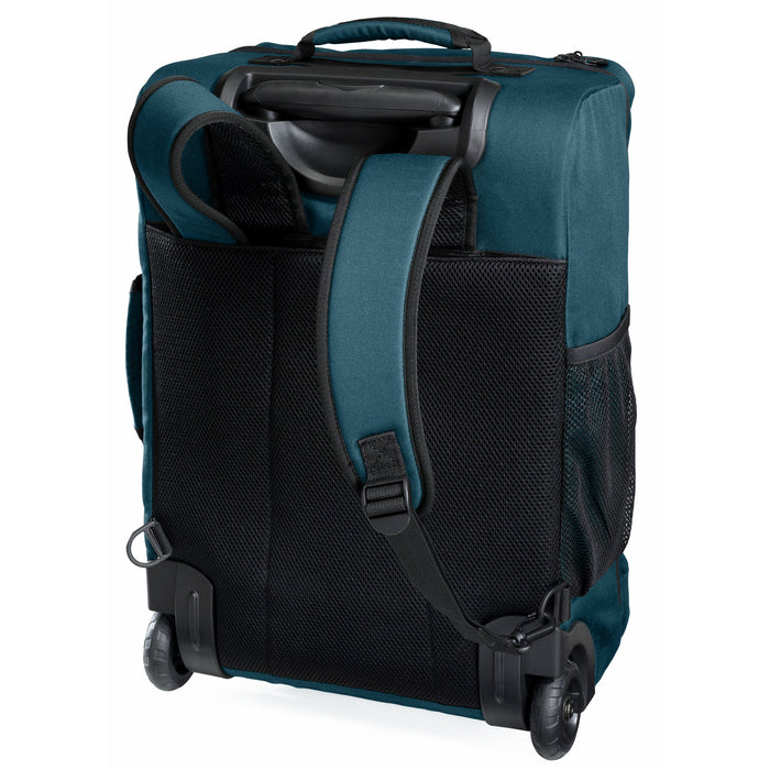 blue spruce rolling backpack straps