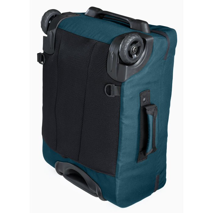 blue spruce rolling backpack bottom