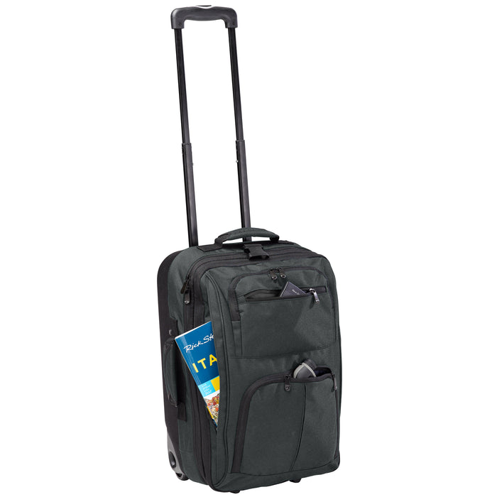 graphite rolling carry on pockets