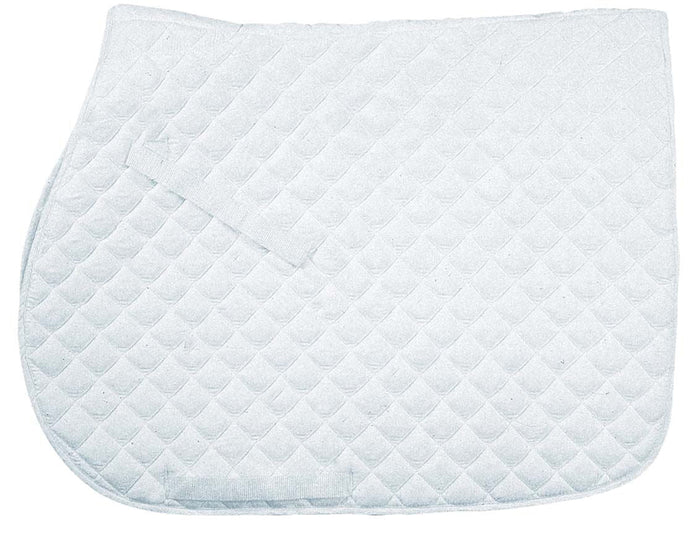 Roma Economy All Purpose Saddle Pad - KO1D3 - White - 1