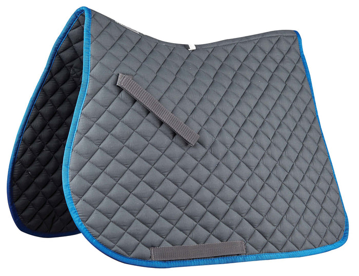 Roma Economy All Purpose Saddle Pad - KO1D6 - Charcoal/Blue - 4