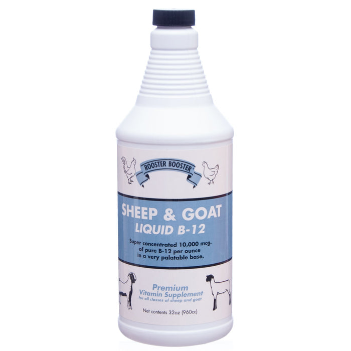 Rooster Booster® Sheep & Goat Liquid B - 12 - UTAE - 32 oz - 3