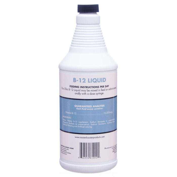 Rooster Booster® Sheep & Goat Liquid B - 12 - UTAE - 32 oz - 4