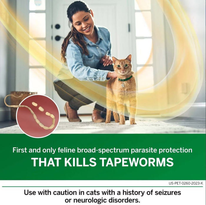 Nexgard Combo Topical for Cats - 012BI-160009 - 3pk - 1.8 - 5.5lbs - 6