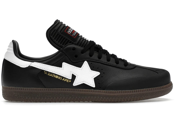 Adidas Samba Bape Black White Gum
