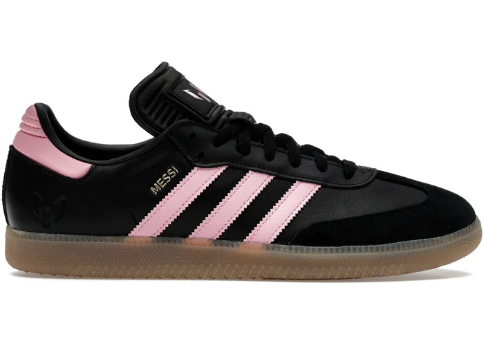 Adidas Samba Messi Black Gold Metallic