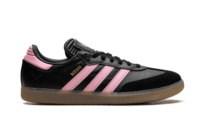 adidas Samba Messi Black Gold Metallic