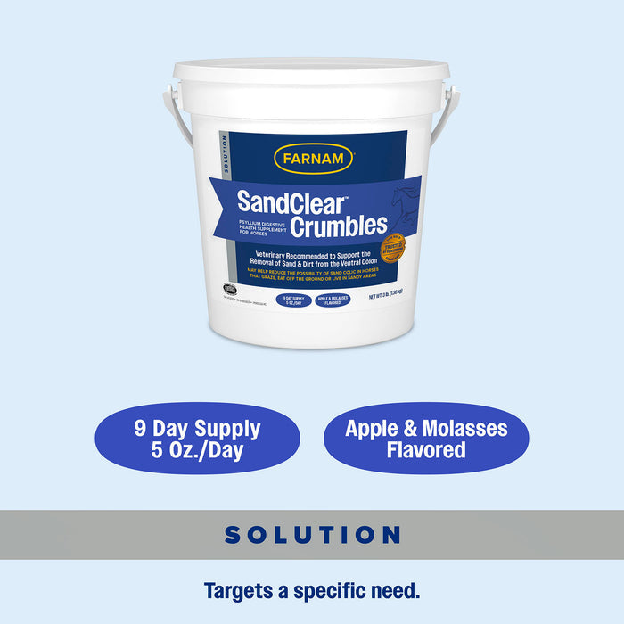 SandClear Natural Psyllium Crumbles