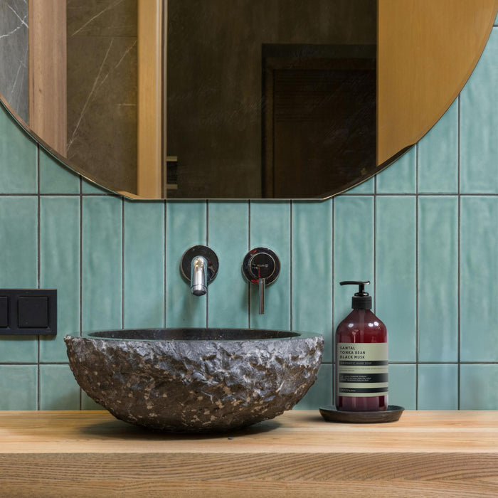 Santal | Tonka Bean | Black Musk Hand Soap Stone Candles
