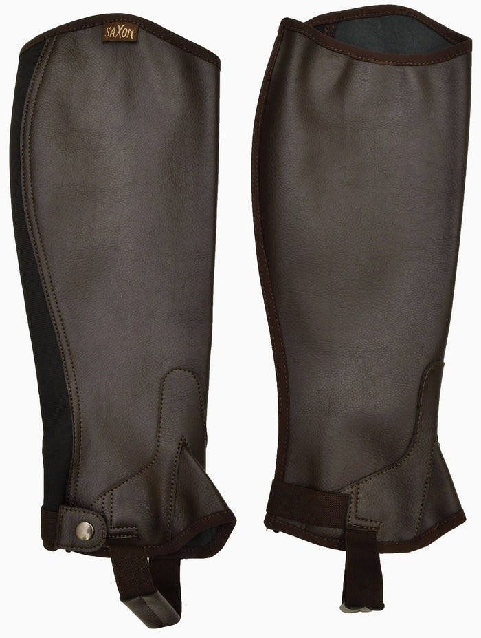 Saxon Easy - Care Women's Half Chaps, Pair - 0VSA7 - Brown - XSmall - 3