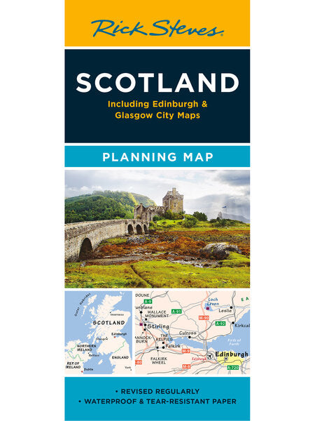 Scotland Travel Planning Map by Rick Steves
