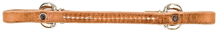 Sewn Leather Curb Strap, each - BCLS2 - Harness - 2