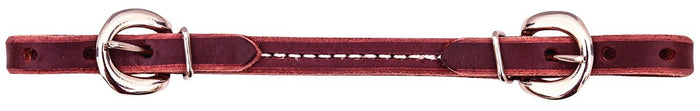 Sewn Leather Curb Strap, each - BCLS3 - Latigo - 3
