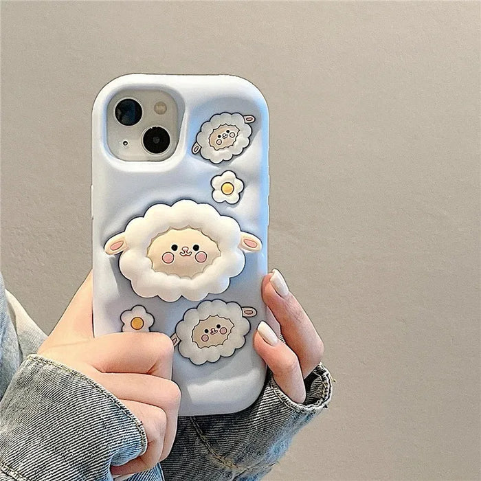 Sheep Folding Stand Holder Lamb Bracket Phone Case PhoneShells
