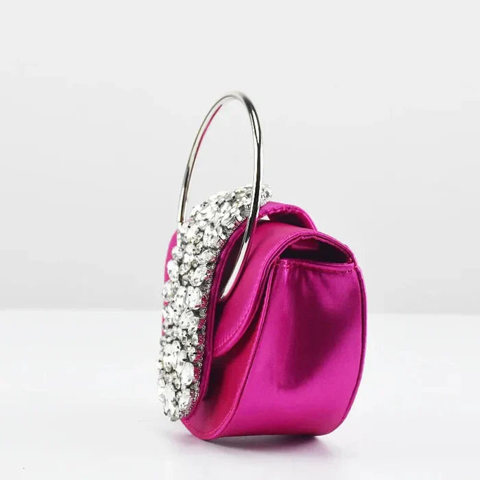 Shiny Rhinestone Clutch Purse.