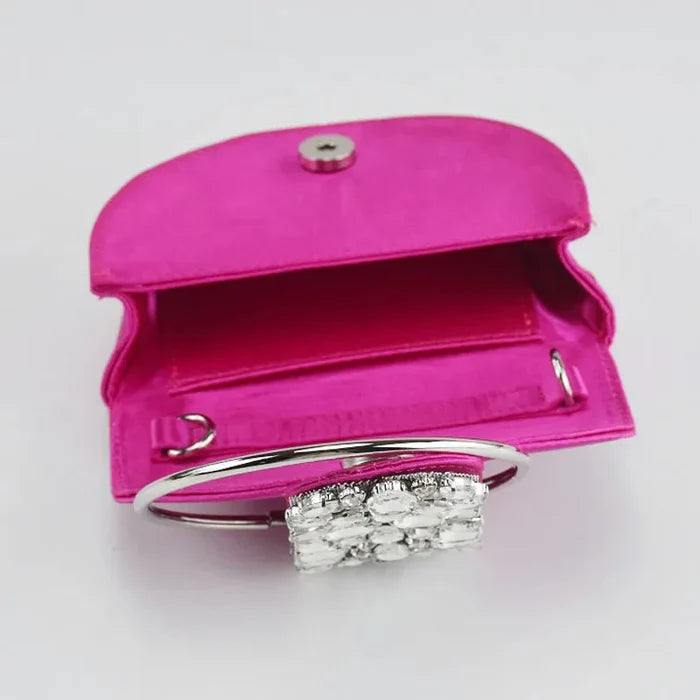 Shiny Rhinestone Clutch Purse.