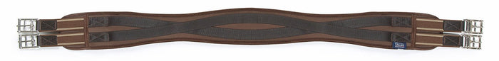 Shires Memory Foam Girth, Brown - SEP1NX - 38 in - 1