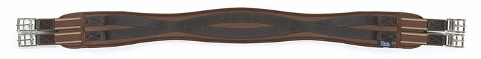 Shires Memory Foam Girth, Brown - SEP1P1 - 42 in - 6