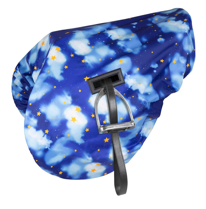 Shires Patterned Waterproof Saddle Cover - SEP217 - Midnight - 5